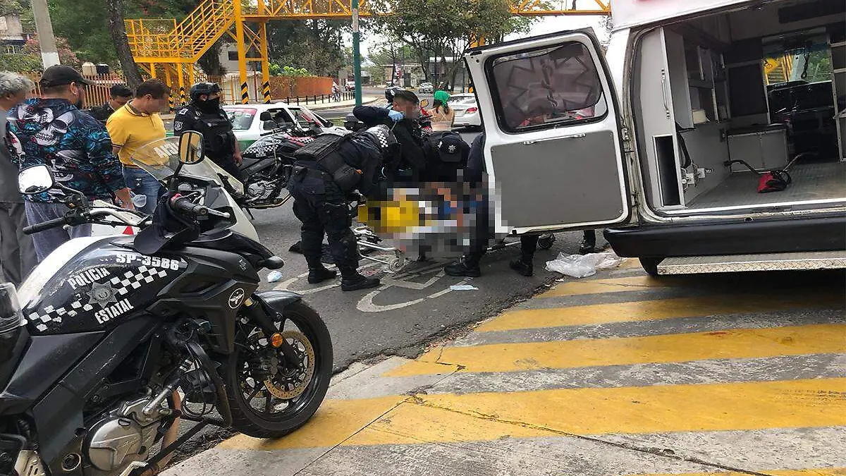 Atropellan a adulta mayor en Xalapa